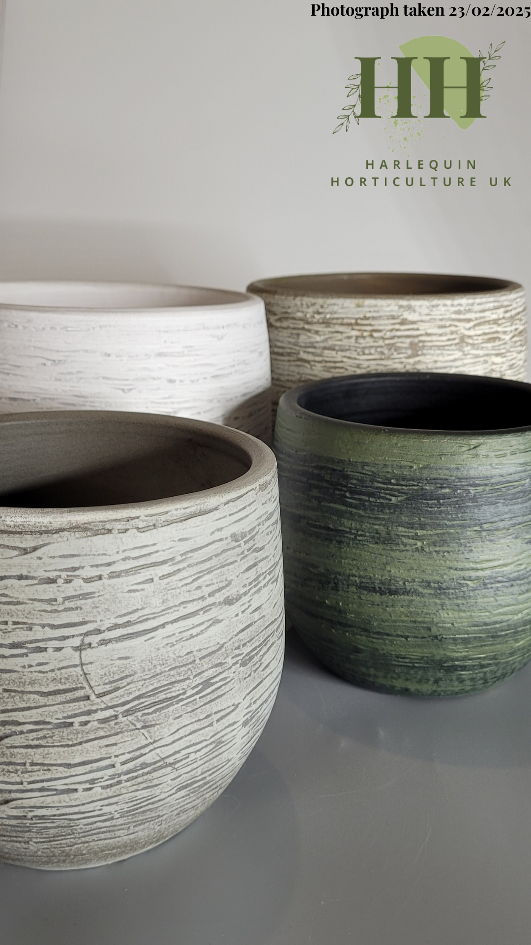 Coming soon. Indoor pots in various sizes.